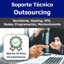 Outsourcing Informático Servidore Hosting Redes Programación