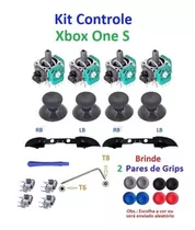 Kit Peças Controle Xbox One S Entrada P2 Frete 16,49