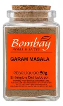 Garam Masala Bombay Herbs & Spices Vidro 50g