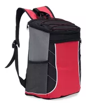 Mochila Térmica 18 Litros Cerveja Cooler Bag Freezer Marmita Cor Vermelho