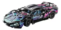 Blocos De Montar Lamborghini Cyberpunk C/ Controle Comp Lego