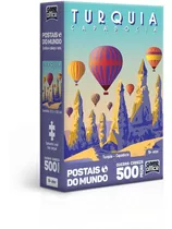 Quebra Cabeça Puzzle Nano Postais Do Mundo Game Office 500pç