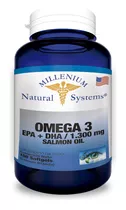 Omega 3 1300 Mg 100 Sg Natural Syst - Unidad a $577