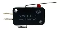 10x Chave Micro Switch Fim Curso Kw11-7-3 16a C/ Haste 27mm