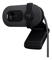 Logitech Brio 100, Webcam Full Hd 1080p, Tapa Color Negro