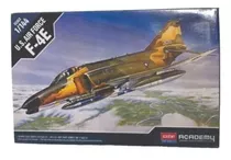 Kit De Modelo De Plástico Academy 12605 Avion 1/144 F4 E Phantom Ii