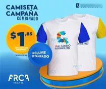 Camiseta Publicitaria - Fabrica Directa - Gorra Campaña