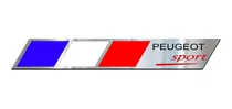 Emblema 4pç Peugeot Sport França 308 3008 208 207 408 307
