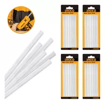 Barra De Silicona Caliente Ingco Pack X 4 Barra Silicon Tubo Color Beige