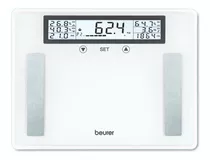 Balanza Digital Beurer Bg 51 Xxl Blanca, Hasta 200 kg