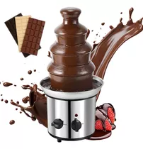 Cuñas De Caramelo Con Forma De Fuente De Chocolate, Con Form