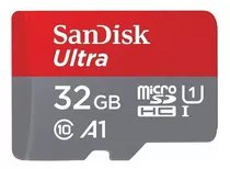 Cartão De Memória Sandisk Ultra Com Adaptador Sd 32gb