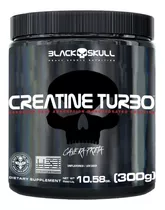 Suplemento En Polvo Black Skull  Caveira Preta Creatine Turbo Creatina En Pote De 300ml