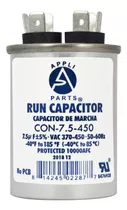 Appli Parts Condensador Capacitor De Marcha 7.5 Mfd Uf (