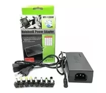 Fonte Carregador Universal Notebook Adaptador 120w 9 Pinos