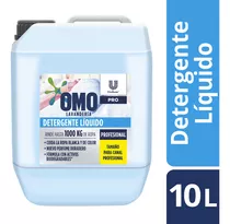 Omo Detergente Líquido Lavandería Profesional 10l