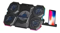 Base Cooler Notebook C3tech Nbc-300 Gamer Suporte 17 Rgb Led