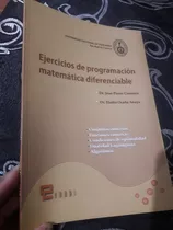 Libro Ejercicios De Programación Matemática Diferenciable
