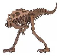 Quebra-cabeça Mdf 3d Dinossauro Alossauro Pasiani