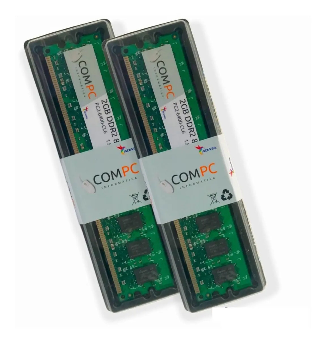 Memoria Ddr2 4gb 800mhz Pc2 6400 | Mercado Livre