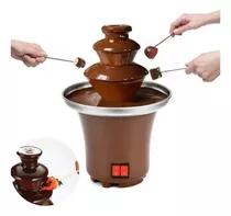 Cascada Fuente De Chocolate Fondue Tres Niveles