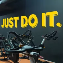 Vinil Decorativo 6578 Gym Just Do It Chico