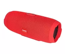 Caixa De Som Speaker Ep-2317 Bt/ Usb/fm/aux 10w Rms Vermelho