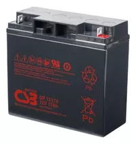 Bateria 12v 17ah Csb No Break Apc Sms Gp12170