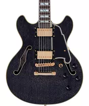 D'angelico Excel Series Mini Dc Semi-hollow Electric Guitar 