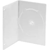 Box Dvd Slim Transparente Orginal 7 Mm Amaray 150 Pçs