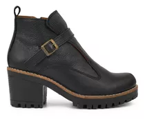 Borcego Mujer Bota Zapato Briganti Cuero Botineta Mcbo24743