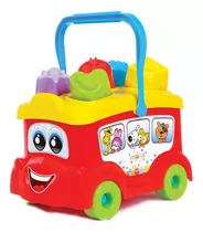 Brinquedo Educativo - Baby Bus C/cubinhos - Maral