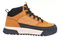 Bota Hiker Hummer 7062 Camel Con Negro Para Hombre