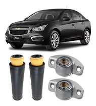 2 Kit Do Amortecedor Traseiro Coxim Batente Coifa Gm Chevrolet Cruze Sedan 2012 2013 2014 2015 2016/... Envio Imediato