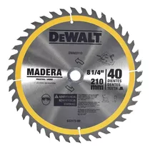 Dwa03110 - Disco Sierra 8-1/4''