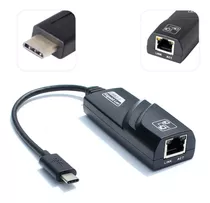 Cabo Adaptador Rede Rj45 Porta Usb-c Internet Tablet Celular