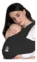 Fular Rebozo Para Bebe Elàstico, 6 Colores, Portabebes Color Negro