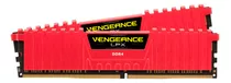 Memória Ram Corsair Vengeance Lpx 8gb Ddr4 2400mhz Vermelho