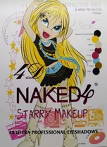Naked Paleta De Sombras Para Ojos Starry Makeup Eyeshadow 
