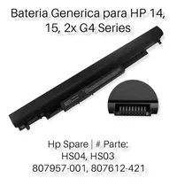 Bateria Generica Nueva Para Laptop Hp Hs03 Hs04 (807957-001)