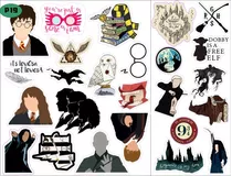 Stickers Calcos Pegatinas Adhesivo Impermeable Harry Potter