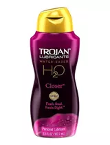 Lubricante Intimo H2o Closer 163ml Trojan