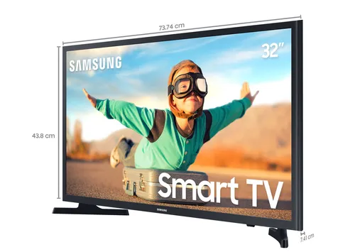 Smart Tv 32'' Hd Tizen T4300 Samsung Bivolt