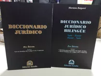 Combo Diccionario Juridico + Diccionario Juridico Bilingue