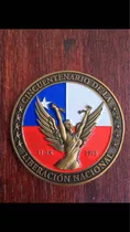 Medallón Conmemorativo 50 Años Pronunciamiento Militar 1973