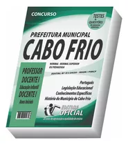 Apostila Prefeitura De Cabo Frio - Professor Docente I