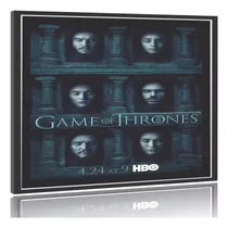 Quadro Pôster Série Game Of Thrones M6 60x90