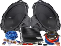 Subwoofer Rockford Fosgate P1 12 + Sound Magus Dk600+ Cables