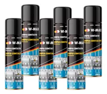 Kit 6 Limpa Contato Elétrico Spray 300 Ml W-max Wurth