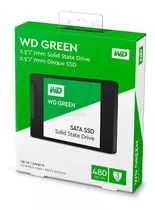 Disco Estado Solido Ssd 480gb Wd Green Sata 2.5'' 7mm Nuevo